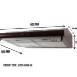 BROWN COOKER HOOD VENTO LUX -ROMA 60 BR  LUX