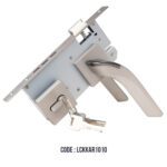 DOOR LOCK KAREKO  55Q-E326   MSN/GREY