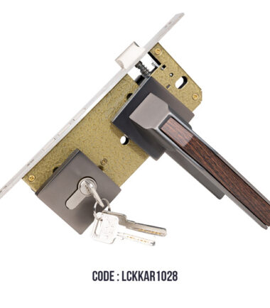 Grey/Wood Door Lock at Best Price