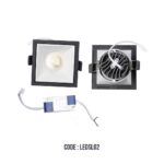 LED SQU 6500K SPOT LIGHT S801S-10W WH