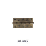 BRASS BEARING HINGES (ANTIQ) 6 X 3 X 3MM