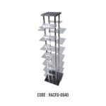 STEEL  ACRYLIC SHOES RACK FG-0640