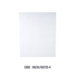 600 X 1500  WHITE 25MM HOLE PLATE