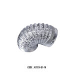 COOKER HOOD EURO  B1  ALUMINIUM FLEX.HOSE