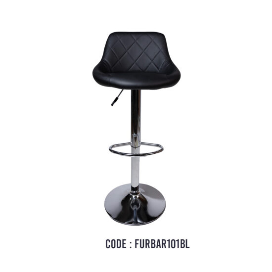Black Leather Bar Chair at Best Price