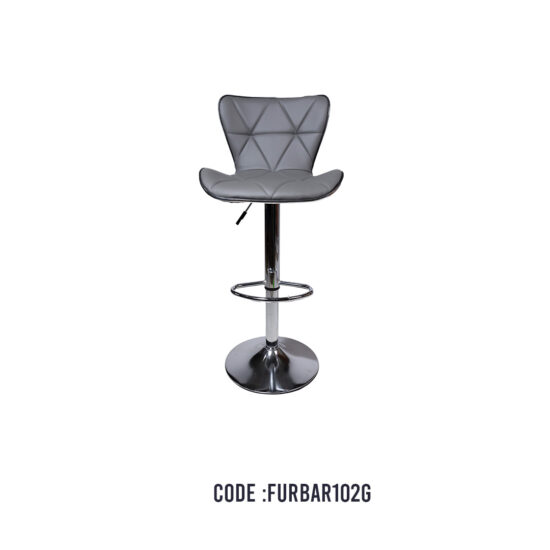 Grey Leather Bar Chair at Best Price