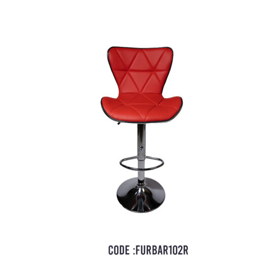 Red Leather Bar Chair at Best Price