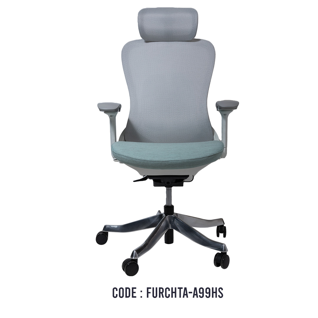 GREEN HIGH-BACK CEO MESH CHAIR A99-HS - Asian Hardware