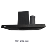 GLASS COOKER HOOD BOSH 90CM TORCH BK